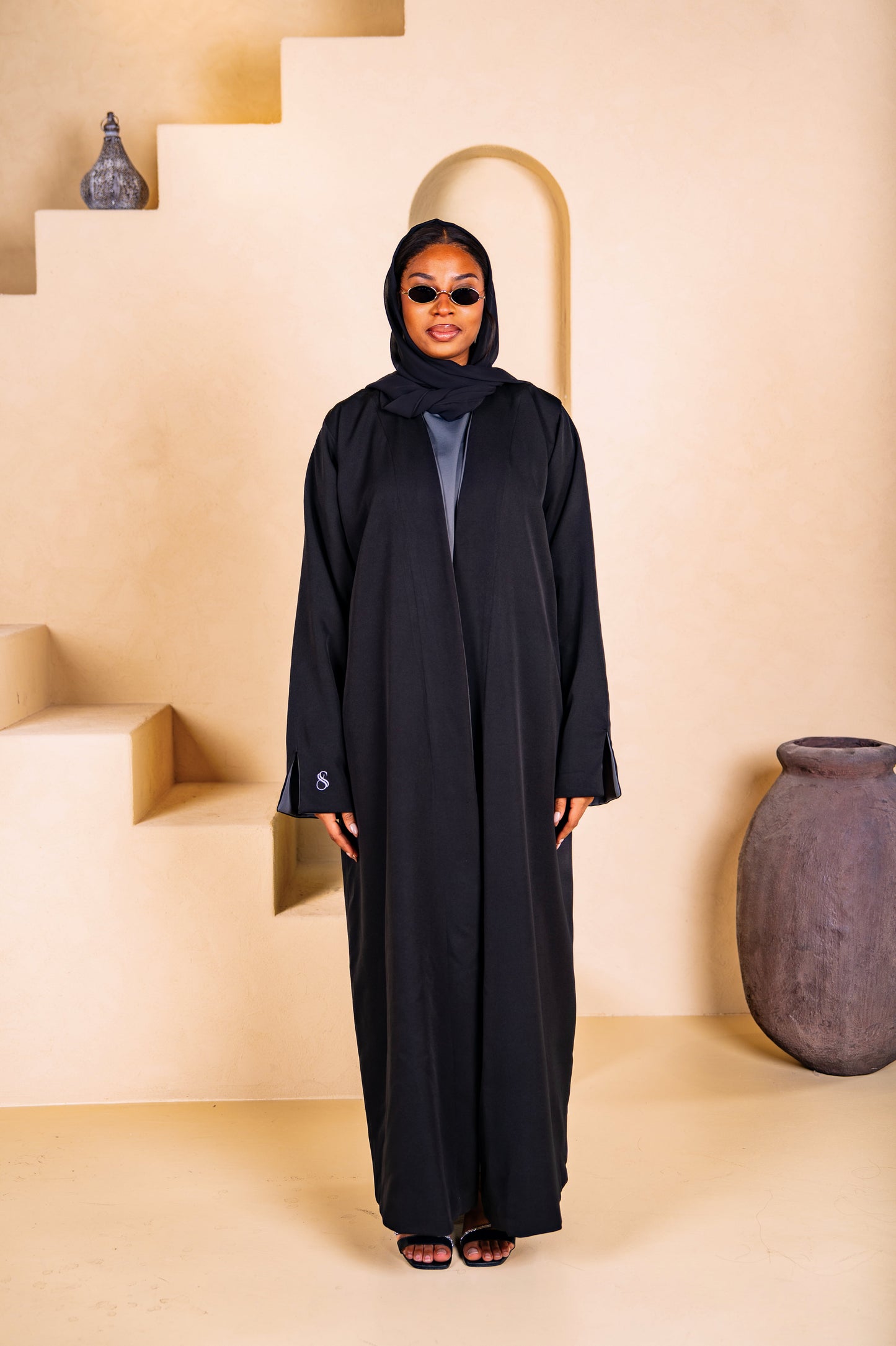 Ensemble Abaya SIYAH