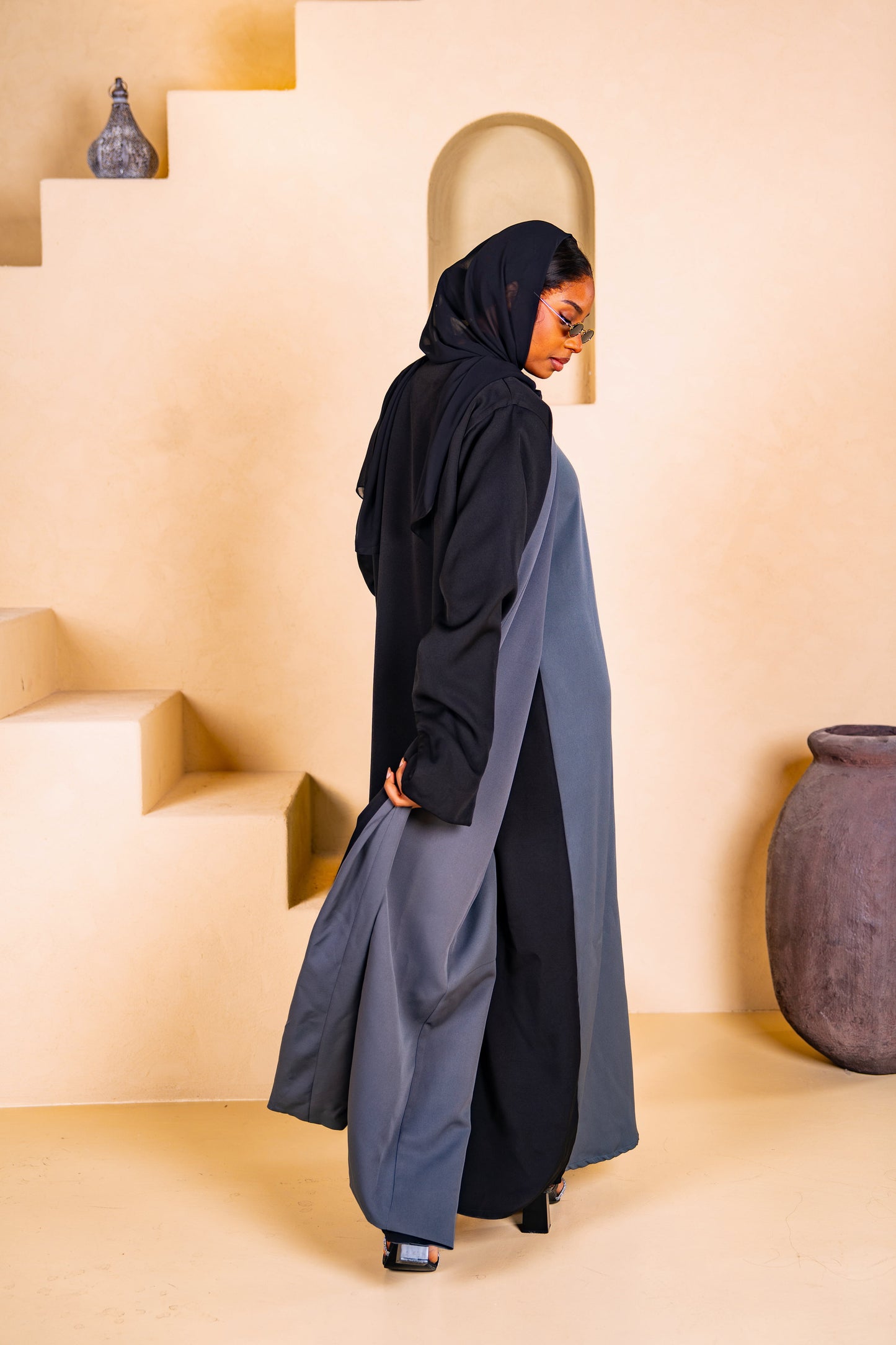 Ensemble Abaya SIYAH